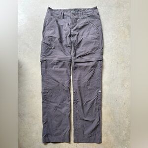 Marmot Gray Zip off Hiking Pants